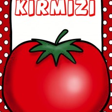Kırmızı Domates Eğitimi - Renklere Giriş