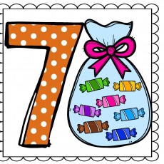 7 (Yedi) Renkli Şeker Torbası Görseli