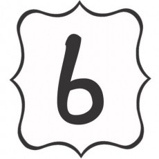 Rakam ve Harf: 6 (Altı) ve B (Sesli: B, Sessiz: B)