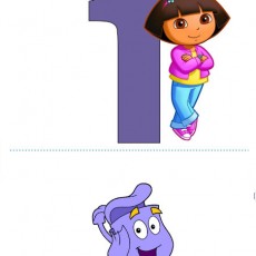 Dora the Explorer ve Sıfır Sayısı: 1 (Bir)