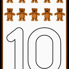 Sayilar ve Sayma: 10 Teddy Ayı İle 10 Sayısını Öğrenme