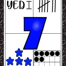 YEDİ 7 Öğretici Materyali - Rakam, Sayma ve Matematik Temelleri