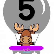 Eğlenceli Balon Temalı Sayılar: 5 Sayısı ve Rençber Ruziği