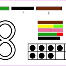 Rakamlar ve Renklerle Matematiksel Kavramlar: 6 (Altı), 7 (Yedi), 8 (Sekiz) ile Sonsuzluk Simgesi