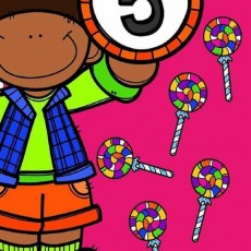 Çocuk, Şekerler, 5 - Renkli Görsel Eğitimi
