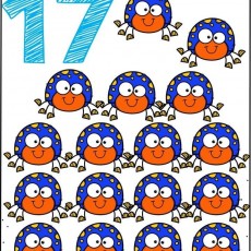 17 Sevimli Örümcek Sayma Etkinliği