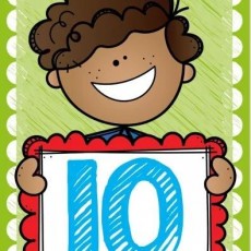 Çocuk ve Rakam: 10 Sayısı
