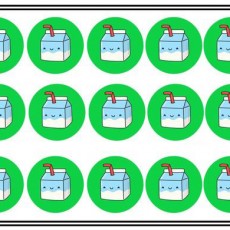 Eğitim Matematik Materyali: Su Deposu İkonları ve Sayıları (15 adet)