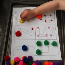 Eğitici Pomponlar ile Matematik Öğrenimi: 2, 5 ve 6 Rakamları