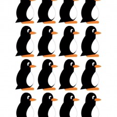 15 Adet Penguen Görseli - Eğlenceli Hayvan İllüstrasyonu