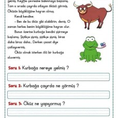 Kurbaga ve Öküz Masalı: Öykü ve Sorular