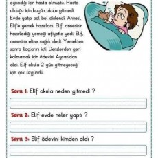 Elif Hasta Olmuş - Okul Öncesi Eğitim Materyali