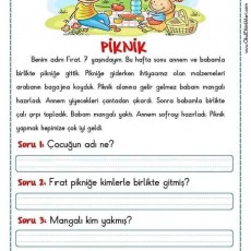 7 Yaşında Piknik Hikayesi: Frat ve Ailesi