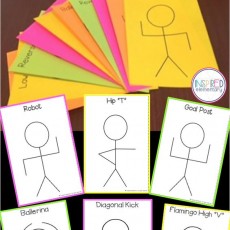 Mimic Me! Transition Game - Educational Movement Activities for Kids