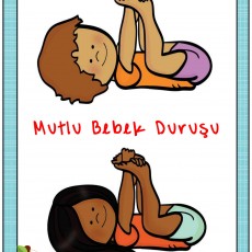 Mutlu Bebek Duruşu - Çocuk Yogası ve Esneme Aktivitesi