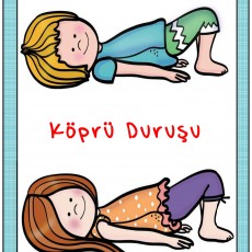 Köprü Duruşu Egzersizi Çocuklar için Eğitim Materyali