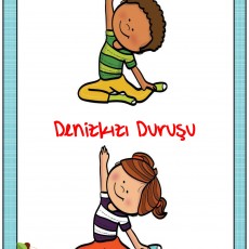 Denizkızı Duruşu: Çocuklar için Yoga Pozları