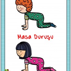Masa Duruşu: Çocuklar için Eğitsel Aksiyon Animasyonu