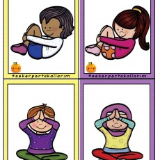 Çocuklar İçin Yoga Pozları - 4 Farklı Çocuk ve Pozlar