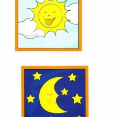 Güneş ve Ay Grafikleri: Gündüz ve Gece Temaları