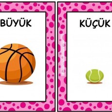 Küçük ve Büyük Top Kavramları Eğitimi