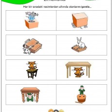 Zıt Kavramlar Eğitici Materyali - Karşıt Kavramlar Öğretimi