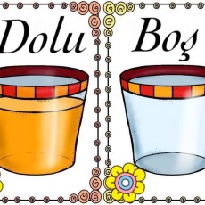 Boş ve Dolu Kafa Resimleri - Eğitim Materyali