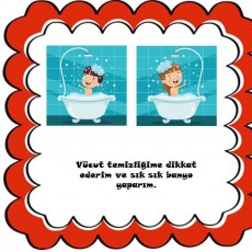 Çocuklar için Banyo Temizliği ve Hijyen Eğitimi