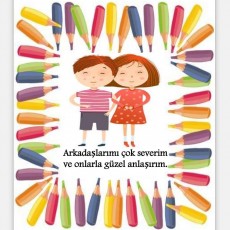 Çocuk Arkadaşlık İlişkileri ve İletişim Temalı Eğitim Materyali