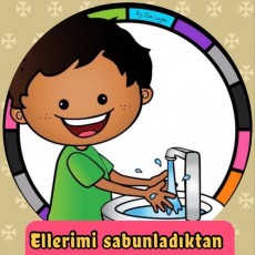 Çocukların El Yıkama Eğitimi: Sabunlama ve Durulama Adımları