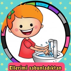 Ellerimi Sabunladıktan Sonra Durularım: El Yıkama Eğitimi Animasyonu