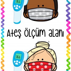 Ateş Ölçüm Alanı - 36.6 °C - Sağlık Eğitimi