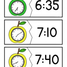 Saat Öğrenme: 6:35 (Altı Otuz Beş), 7:10 (Yedi On), 7:40 (Yedi Kırk)