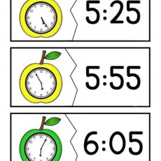 Saat Okuma Egzersizi: 5:25, 5:55 ve 6:05