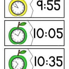 Saat Öğrenme: 9:55 (dokuz elli beş) , 10:05 (on beş), 10:35 (on otuz beş)