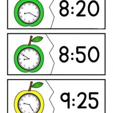 Saat Okuma: 8:20 (Sekiz Yirmi), 8:50 (Sekiz Elli), 9:25 (Dokuz Yirmi Beş)