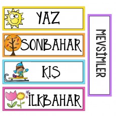 Mevsimler | Yaz, Sonbahar, Kış, İlkbahar Etiketleri