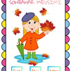 Sonbahar Mevsimi Eğitim Materyali: Eylül, Ekim, Kasım
