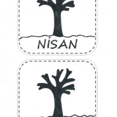 Ağaç ve Nisan Etiketleri