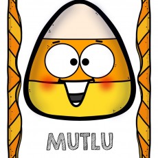 Mutlu: Sevimli Şeker Patlagözü Çizimi