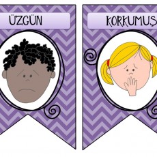 Duyguları Öğreten Eğitsel Materyal: Korkmuş ve Üzgün Haller
