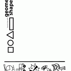 Geometric Shapes Educational Activity: Learning to Draw Basic Shapes with Visual Examples