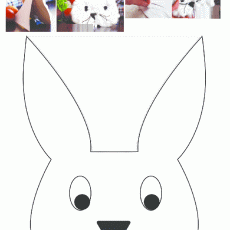 Bunny Craft Template for Kids - Educational Art Activity