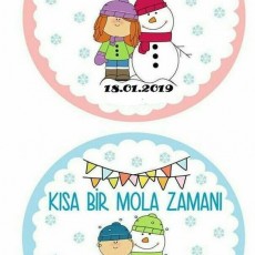 Kısa Bir Mola Zamanı - 18.01.2019 - Çocuklarla Kış Temalı Etkinlik