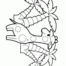 Yılan Kolları ile Giraff Inkscape Tarifi - Hayvan ve Ağaçlar