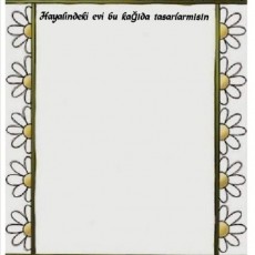 Hayalindeki Evi Tasarlama Kağıdı
