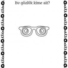 Gözlük Tanıma Aktivitesi - Eğitim Materyali