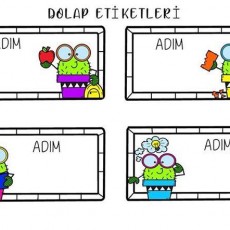 Eğlenceli Dolap Etiketleri Tasarımı - 4 Adım