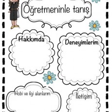 Eğitim Materyali: Öğretmen Tanıtım Şablonu