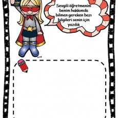 Çocuklar İçin Özgeçmiş Formu: Süper Kahraman Tasarımı